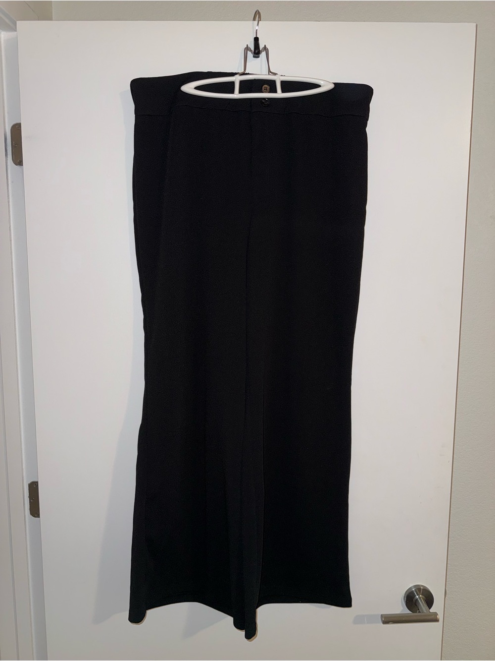 SHEIN Black Wide-Leg Women's Pants